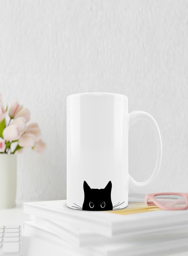 OFlich Black Cat Coffee Mug - Black Cat Gifts, Black Cat Mug, Cat Mugs For Cat Lovers Women, Cat Gifts For Cat Lovers, Cat Gifts For Women Girls, 11oz Ceramic Coffee Mug - Image 3