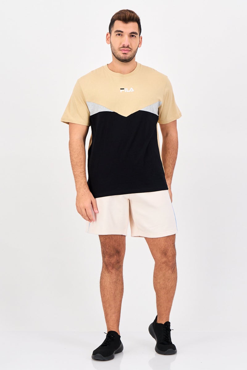 FILA Men Sportswear Fit Short Sleeve Outdoor T-Shirt, Multicolor - Image 4