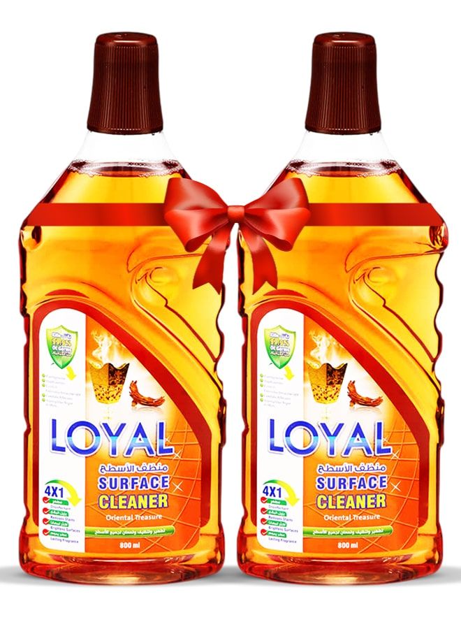 لويال منظف ​​أسطح، عبوتان سعة 800 مل من أورينتال تريجر - Image 1