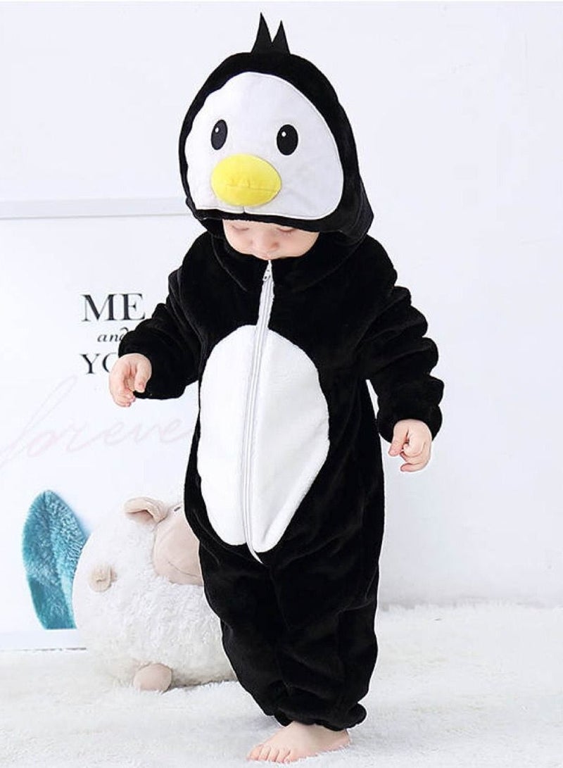 خربش كيدو زي تنكري على شكل حيوان البطريق للأطفال - Image 1