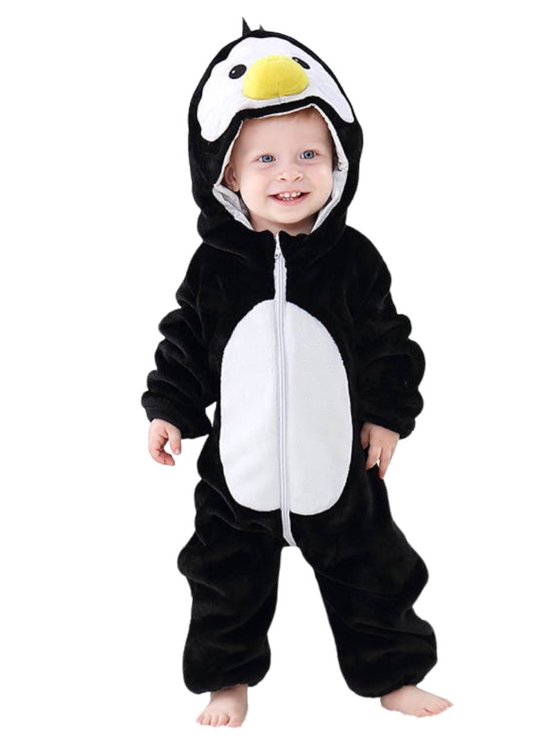 خربش كيدو زي تنكري على شكل حيوان البطريق للأطفال - Image 3