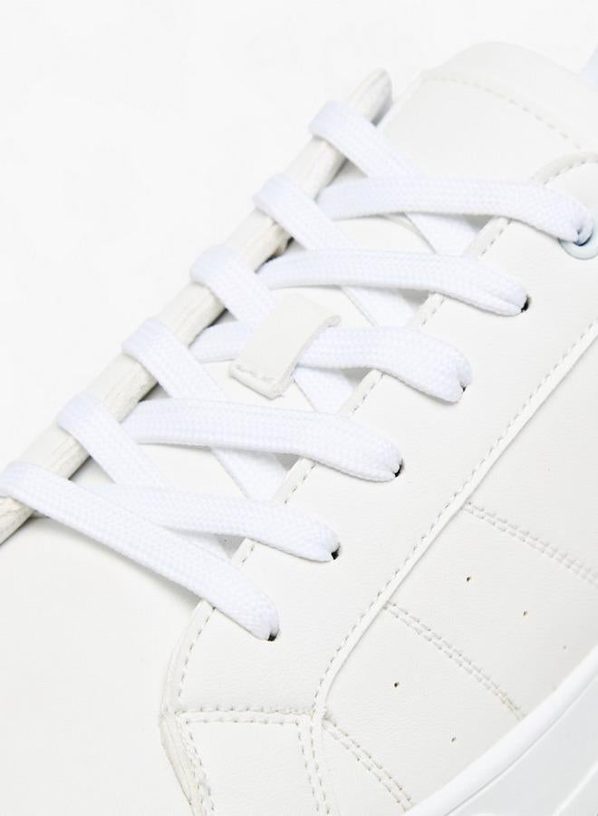 LBL by Shoexpress Men's Panelled Lace-Up Sneakers - Image 5