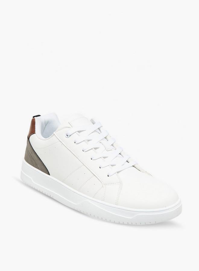 LBL by Shoexpress Men's Panelled Lace-Up Sneakers - Image 1