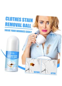 SYOSI Stain Remover Roller-Ball Cleaner for Clothes, 2 PCS Portable No-wash Instant Stain Remover Pen, Suitable for Emergency Stain Removal  - Image 2
