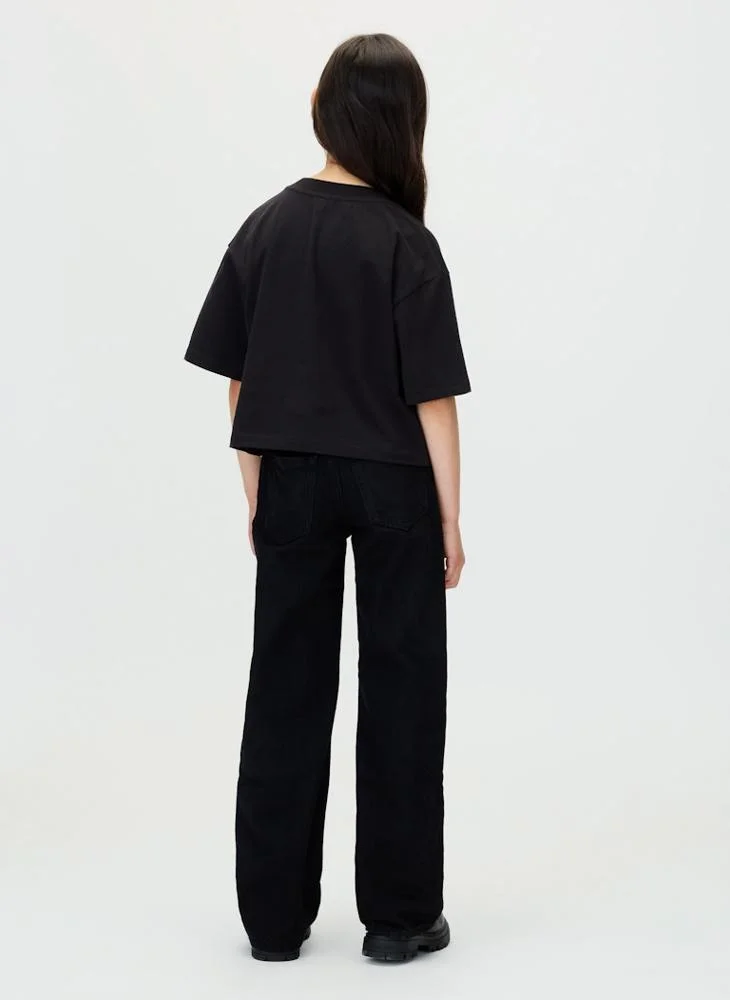 Calvin Klein Jeans Youth Wide Leg Jeans