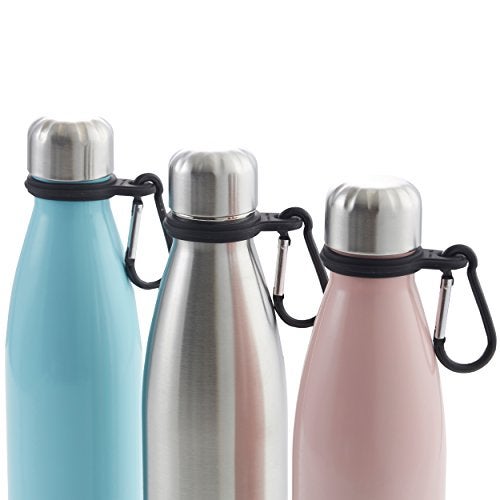 Sunsella Silicone Water Bottle Carrier with Carabiner (2 Pack) - Image 3