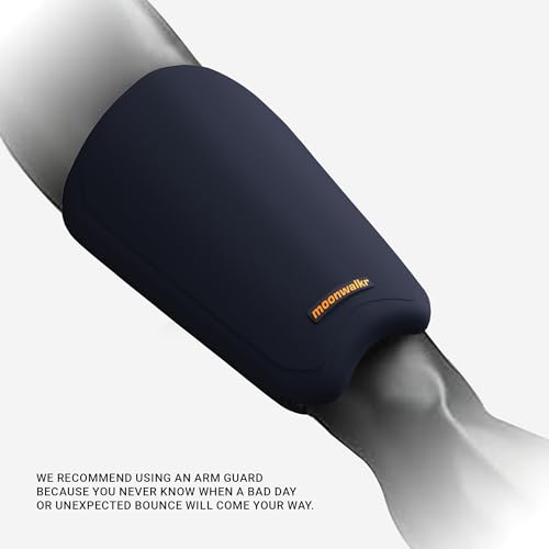 moonwalkr Cricket Arm Guard Premium Protective Gear for Batter's Height (5'4" - 6'6") Arm Guard Cricket for Men Cricket Accessories Lightweight & Comfortable Arm Guard for Safety (Blue, Adult) - Image 3