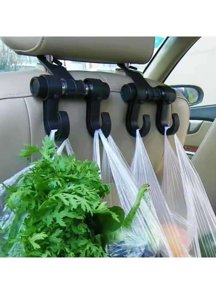 Generic Portable car back seat headrest organizer holder with two hooks  - Image 2