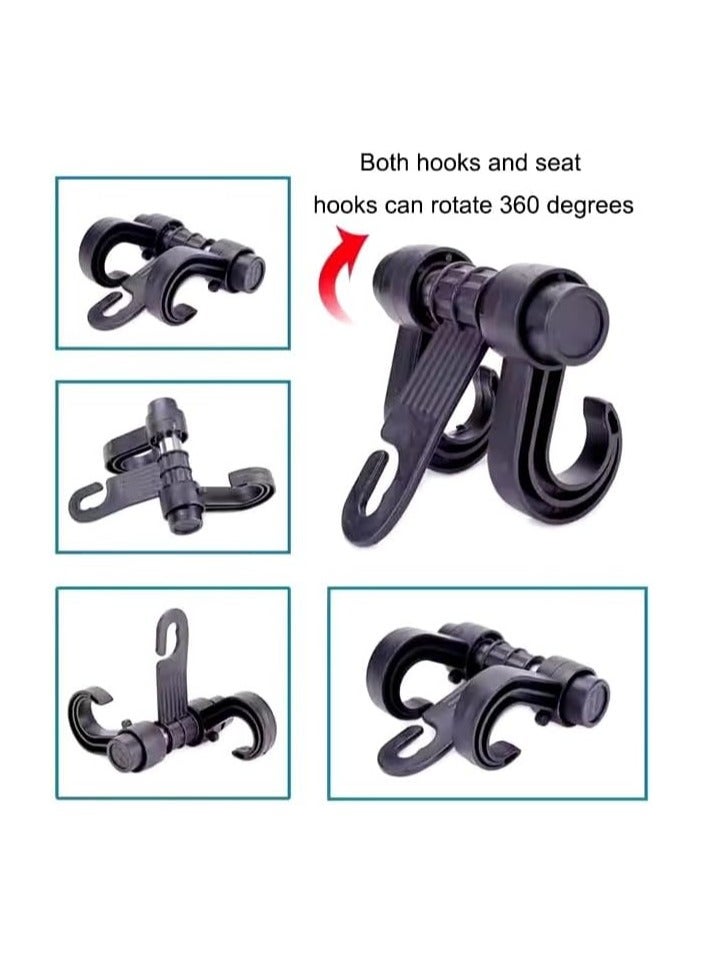 Generic Portable car back seat headrest organizer holder with two hooks  - Image 3