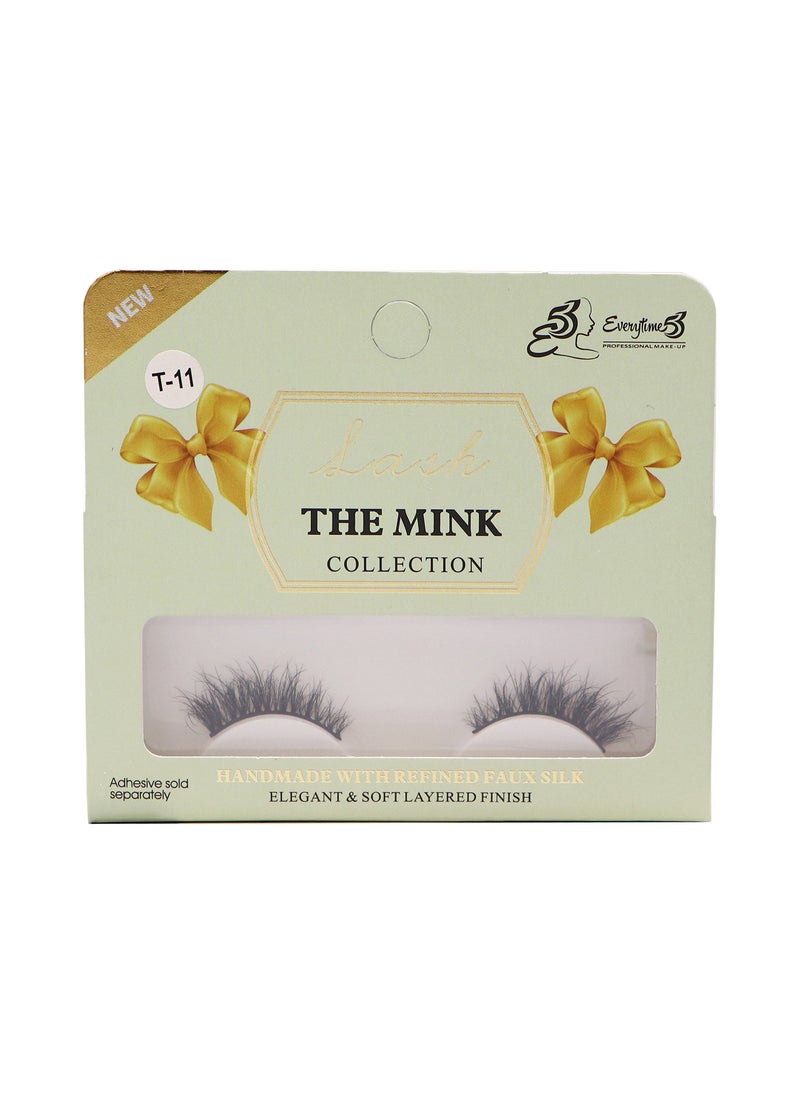 Everytime53 Women's The Mink Collection False Eyelashes - T11 - Image 1