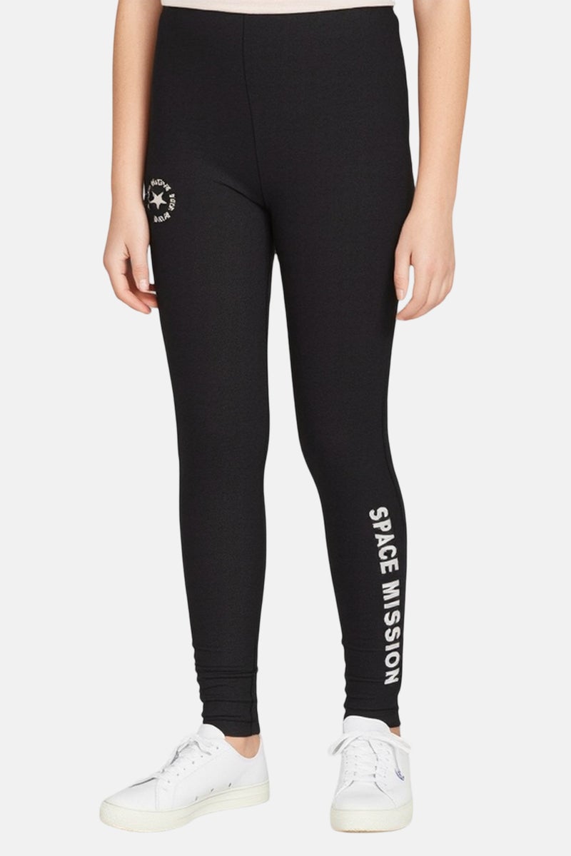 Cool Club بنطلونات ليغينغز مطبوعة للأطفال البنات 2 قطعة، متعددة الألوان - Image 1