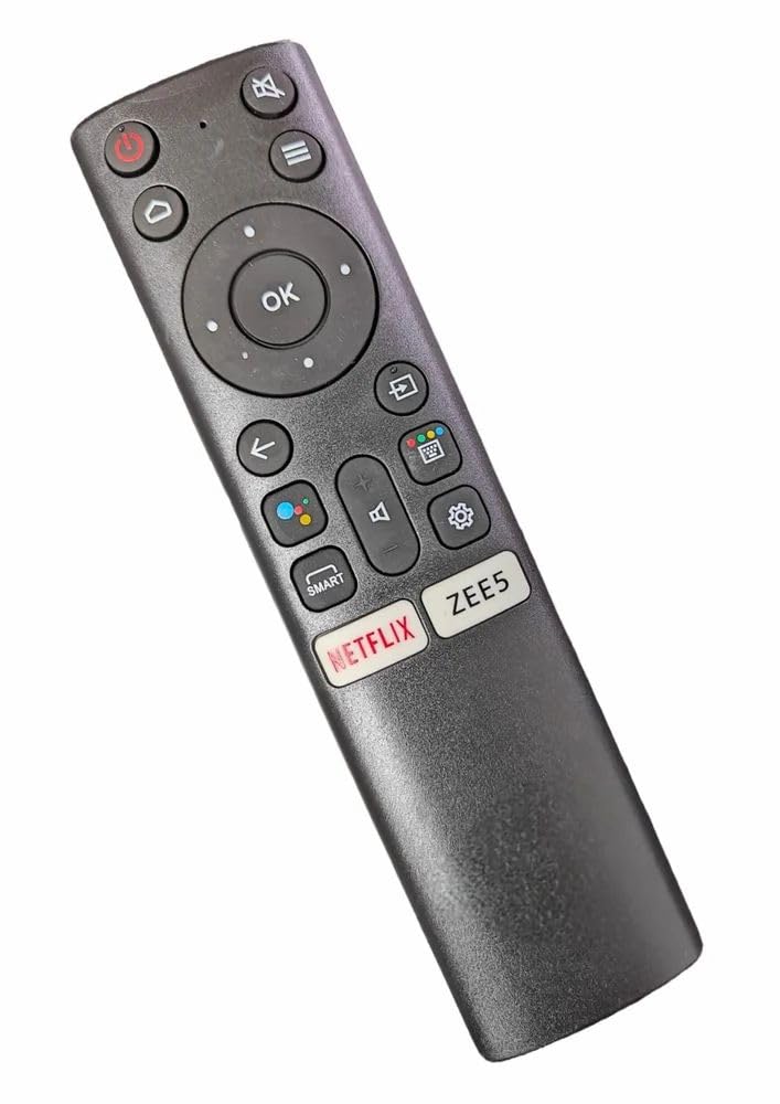 SKPM Voice Remote Control for Nokia Smart LED TV Remote NK-V3 with Google Voice Control/Netflix & ZEE5 Shortcut Buttons - Image 4