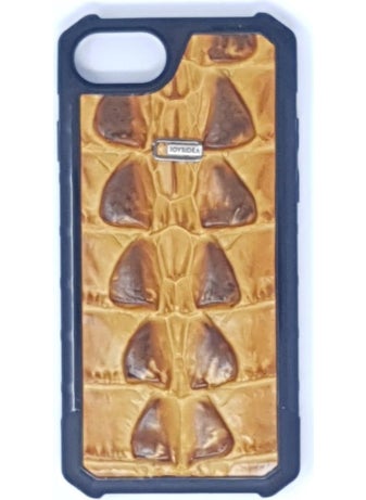 Eonaks iPhone 7 Plus Case Crocow Cover Crocodile Leather Patterned Real Leather Back Cover 