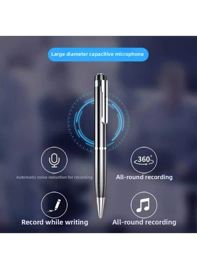 Pen-shaped Recording Pen Professional High-definition Noise Reduction Ultra-long Standby Recording Meeting Recorder Equipment For Students In Class-Body Color:Android Version [supports Android Phone Link + One-click Recording + Long Battery Life] Comes With 3 Refills-Memory Capacity:32GB  - Image 5