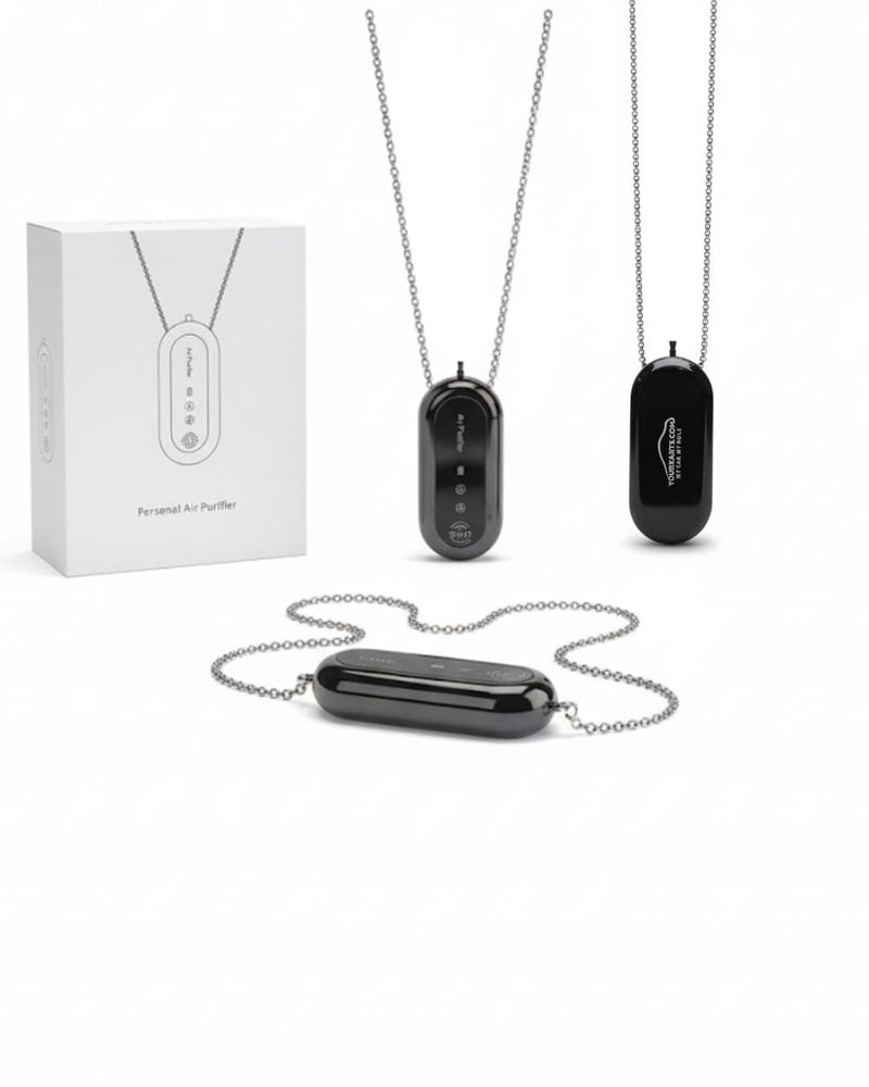 YOURKARTS.COM Car Hanging Air Purifier Necklace | Portable Personal Air Cleaner with USB Charging | Negative ion Generator Without a Filter, it Doesn't Need to be Replaced for Life - Image 2