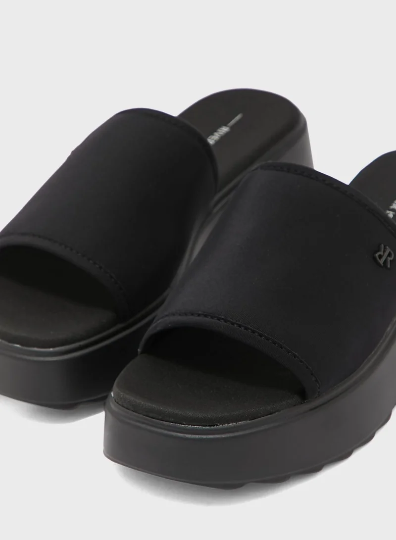 RIVER ISLAND Mule Flatform Sandals