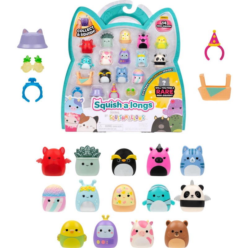 Squish-a-longs Mini-Squish 14-Pack (Wave 5, Style 1) - Image 1