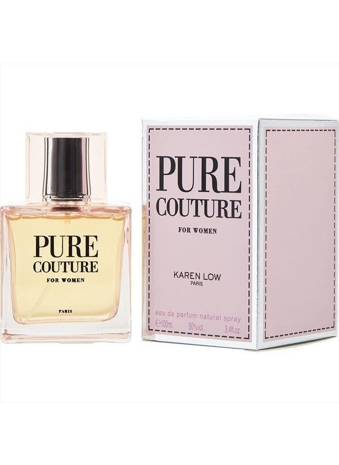 Karen Low Pure Couture Eau de Parfum Spray for Women, 3.4 Ounce  - Image 1