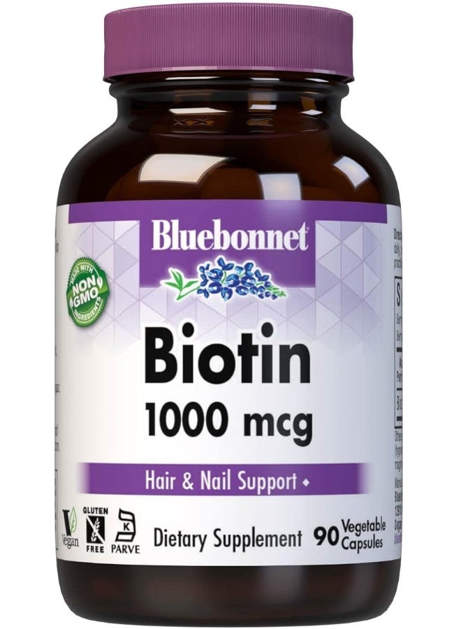 Blue Bonnet بي بي بيوتين 1000 ميكروغرام 90 حبة #446 - Image 1