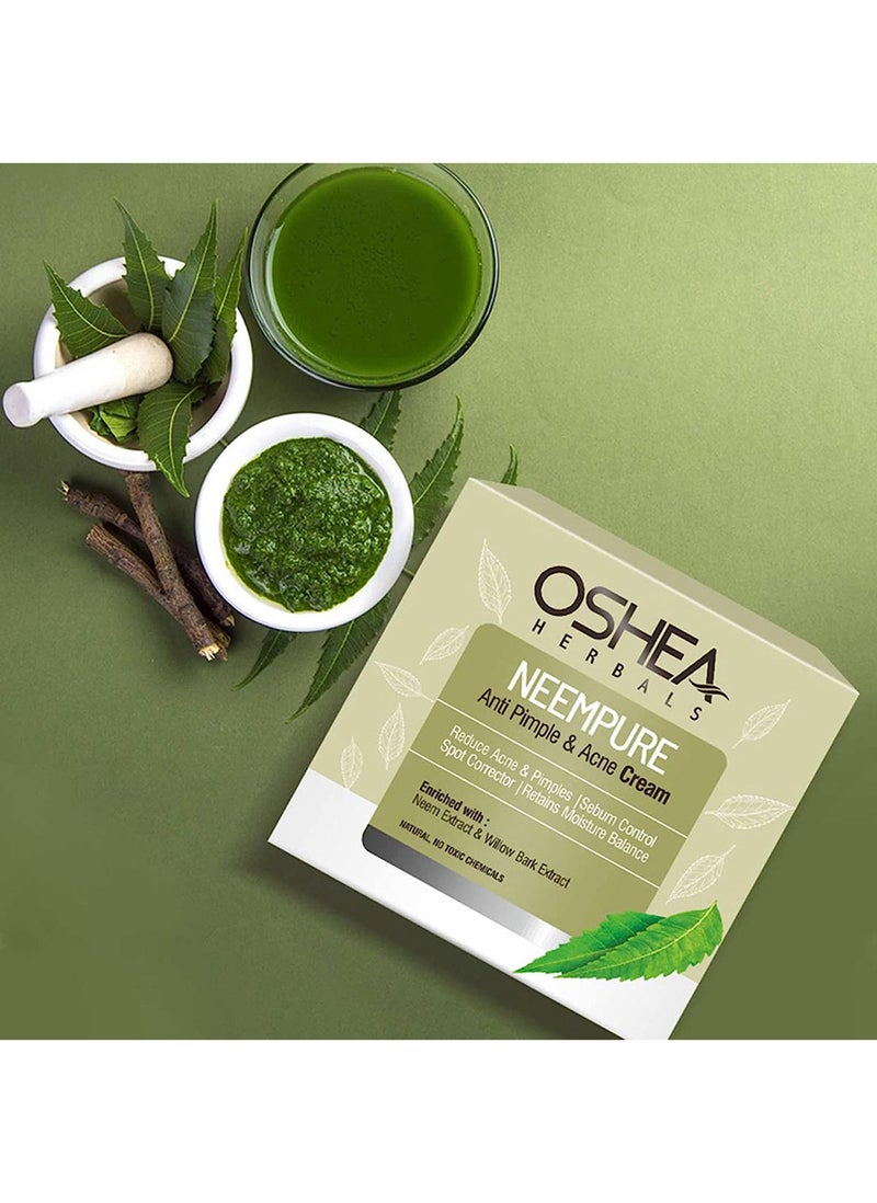 Oshea Herbals Neempure Anti Acne and Pimple Cream 50g - Image 5