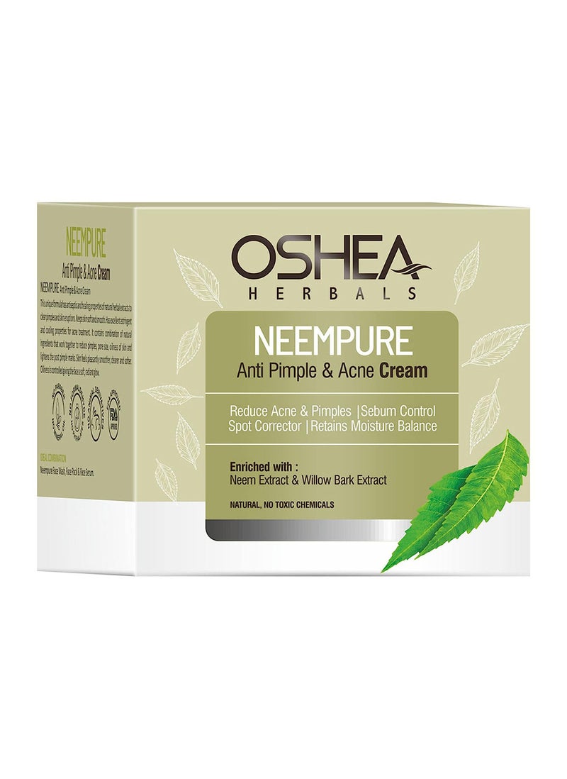 Oshea Herbals Neempure Anti Acne and Pimple Cream 50g - Image 1