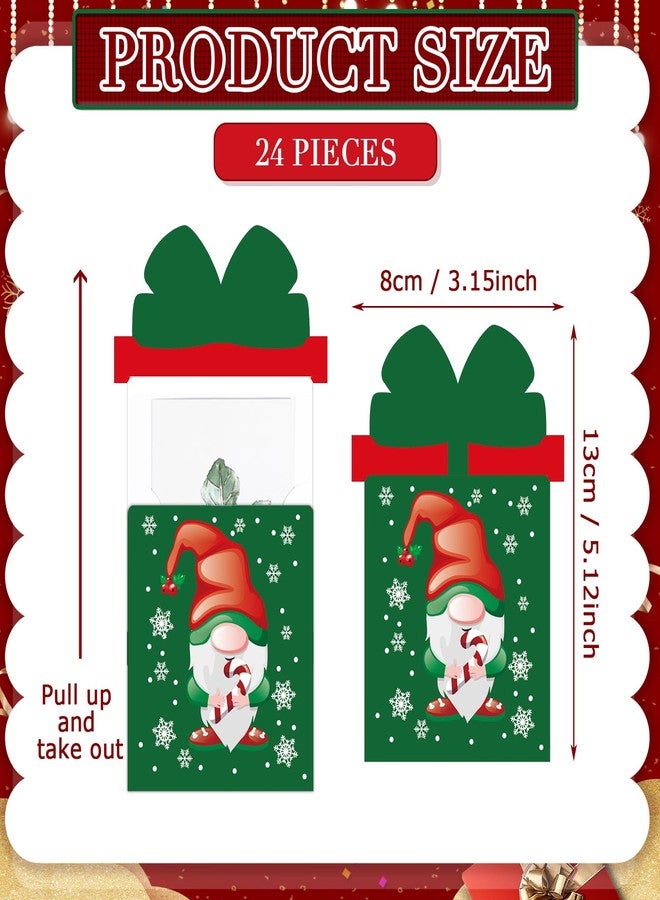 Cholemy Set of 24 Christmas Money and Gift Card Sleeves Christmas Gift Greeting Card Xmas Money Holder Ornaments for Holiday Party Decoration(Classic Style - Image 3