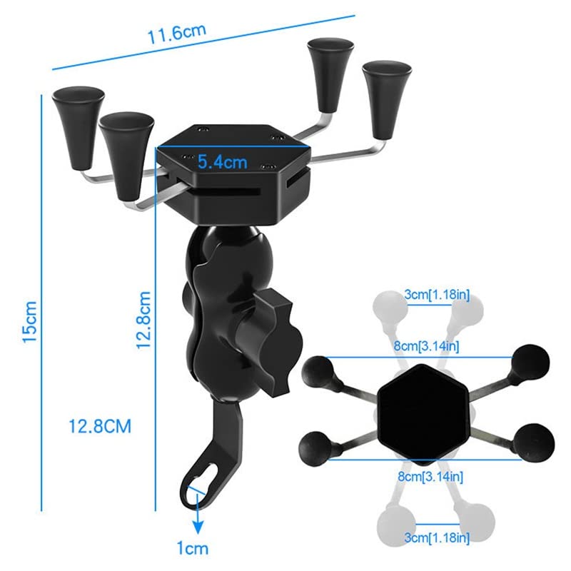 SKYCELL Mobile Holder Bike Phone Holder for Bike/Bicycle for Phones/Mobile - Image 4