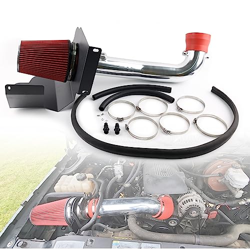 BAGARAATAN Cold Air Intake System & Heat Shield for 2014-2019 Chevy/GMC/Cadillac 5.3L 6.2L V8 (Silverado 1500, Suburban, Tahoe, Sierra 1500, Yukon, Yukon Denali, Escalade) - Image 1