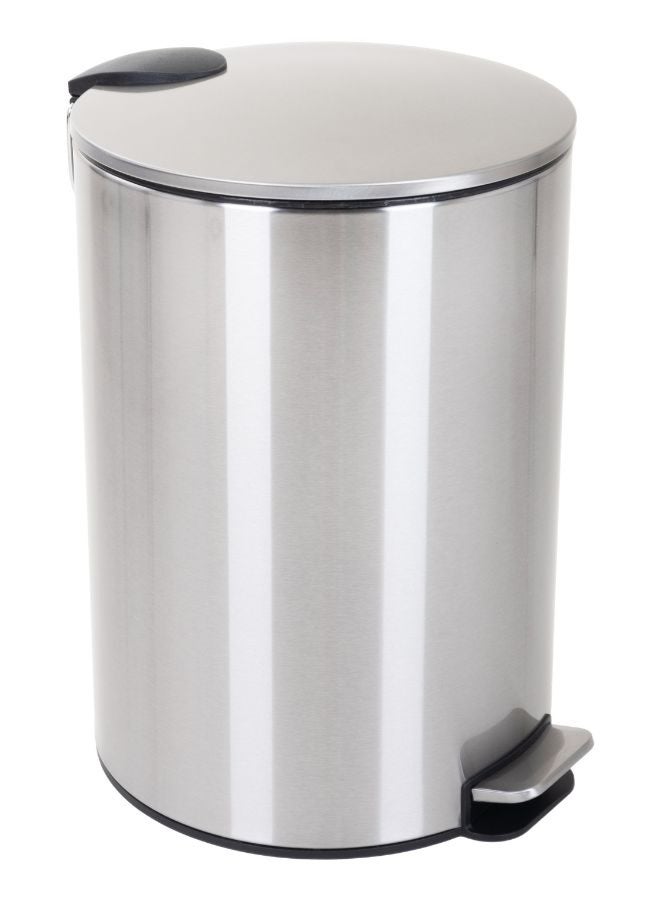 Orchid ORCHID Stainless Steel Classico 20L Pedal Bin, Soft-Close Trash Can, Compact and Modern for Bathroom, Kitchen, or Office  - Image 1