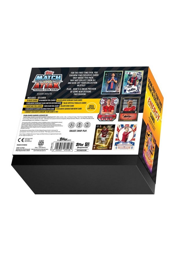 Topps Topps UEFA Champions League Match Attax Update Collection 24/25 Trading and Collectible Card Game (Scream Team Pack #2)  - Image 2