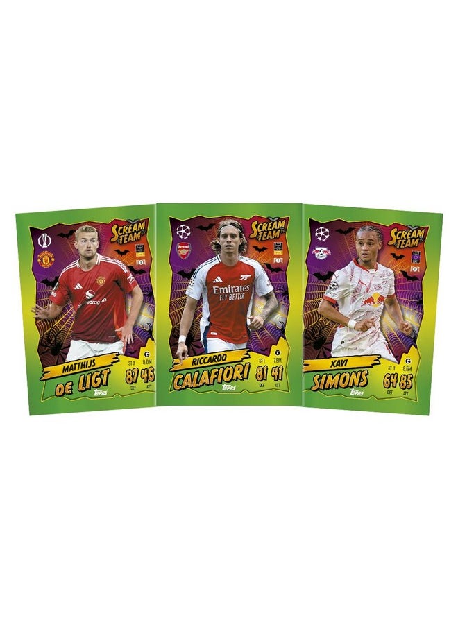 Topps Topps UEFA Champions League Match Attax Update Collection 24/25 Trading and Collectible Card Game (Scream Team Pack #2)  - Image 4
