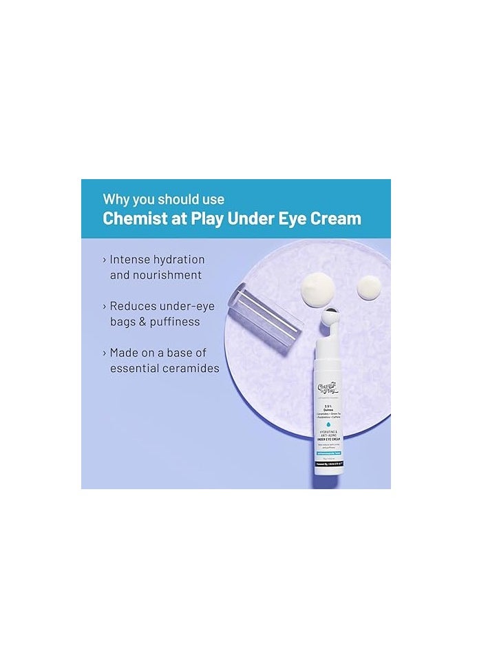 Chemist It Play Under Eye Cream with 2% Quinoa Fragrance that defines dark circles, puffiness and wrinkles