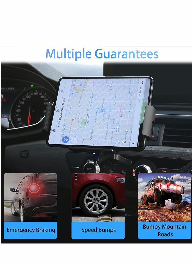 Excefore 15W Qi Wireless Car Charger Mount Holder Compatible for Galaxy Z Fold3 Fold2 Fold S22 Ultra Google Pixel 6 Pro iPhone 13 Max 12 Phone  - Image 5