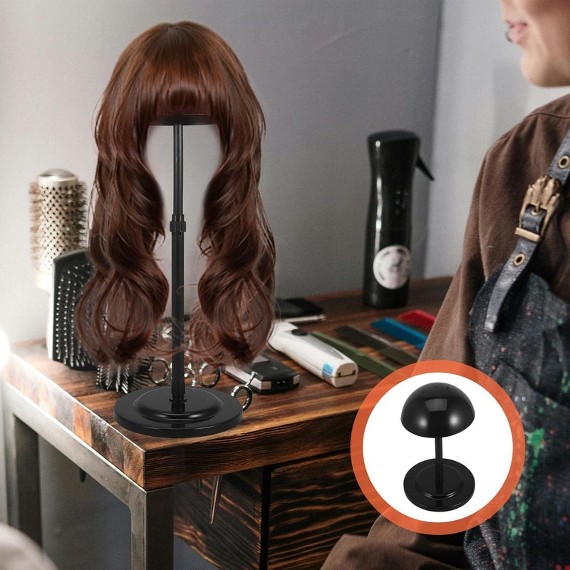 PRETYZOOM Portable Wig Holder Stand PP Material Space-saving Design for Multiple Wigs Easy Assembly Enhanced Stability for Secure Display and Storage - Image 4