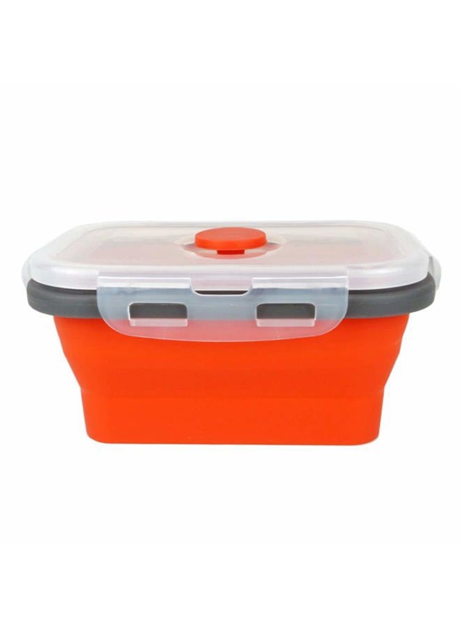 CARTINTS Set of 3 Collapsible Food Storage Containers Collapsible Silicone Bowls, Silicone Lunch Containers with Airtight Lids, Microwave and Freezer Safe, 500ml - Image 5