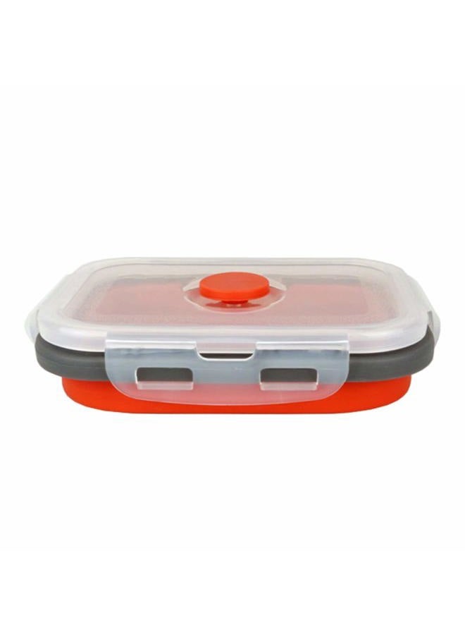 CARTINTS Set of 3 Collapsible Food Storage Containers Collapsible Silicone Bowls, Silicone Lunch Containers with Airtight Lids, Microwave and Freezer Safe, 500ml - Image 4