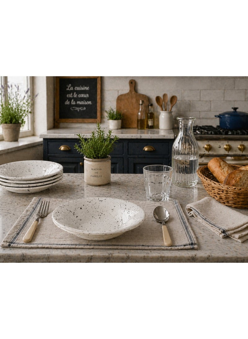 Luminarc Fruit and Dessert Plate Set, 6 Pieces - Image 1