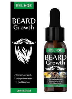 NEW Beard Hair Growth Essential Oil Anti Hair Loss Product Natural Mustache Regrowth Oil for Men Nourishing Beard Care Roller