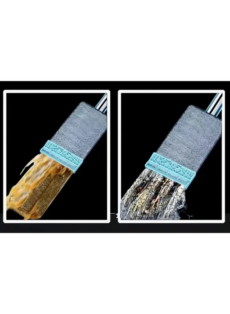 Rotating Head Flat Mop with Washable Microfiber Mop Pads for Cleaning - Image 5
