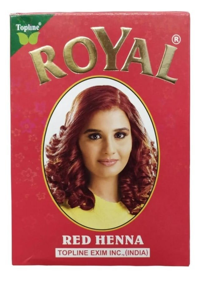 Royal Red Henna Hair Color 60 g - Image 1