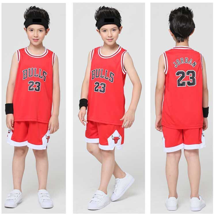 Children'S Basketball Suit Boys' Summer Clothes Breathable Sweat Absorbing Clothes For Primary School Students Sports Vest Jersey - Image 2