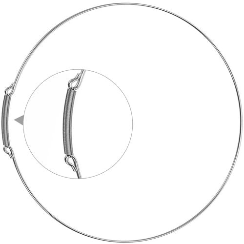 Dinghosen 2W20017E Washer Front Panel Door Boot Spring Clamp for LG Electronics Kenmore Washing Machine Boot Steal Retaining Ring, Replaces ACA32797401, ACA32390101, AP4436839, WM2050CW, WM2101HW - Image 1