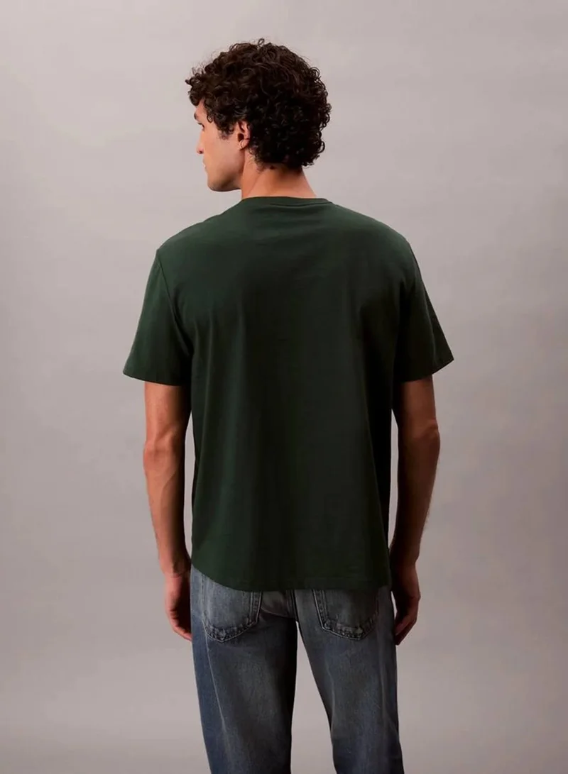 Calvin Klein Jeans Sycamore Monogram T-shirt for Men | Best Price UAE