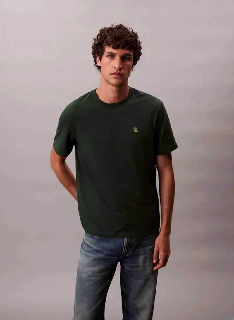 Calvin Klein Jeans Sycamore Monogram T-shirt for Men | Best Price UAE