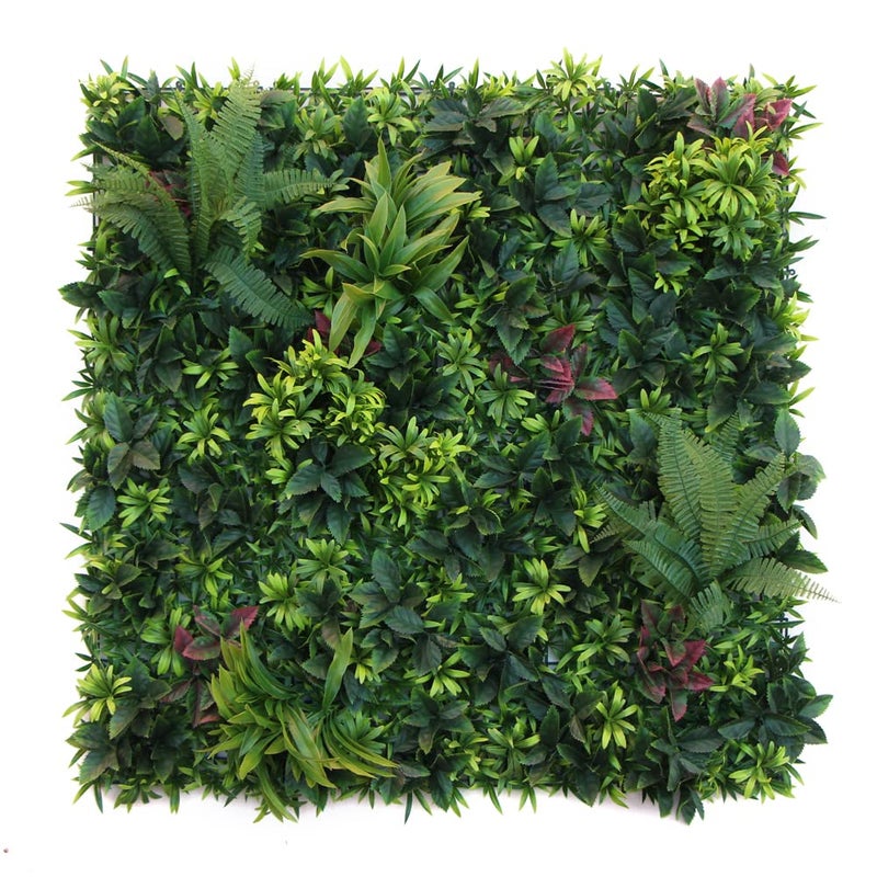 ULAND 40x40 Artificial Greenery Hedegs Wall Vertical  Wall Planters Faux Ivy Leaves Backdrop Verticial Garden Privacy Fence Screen