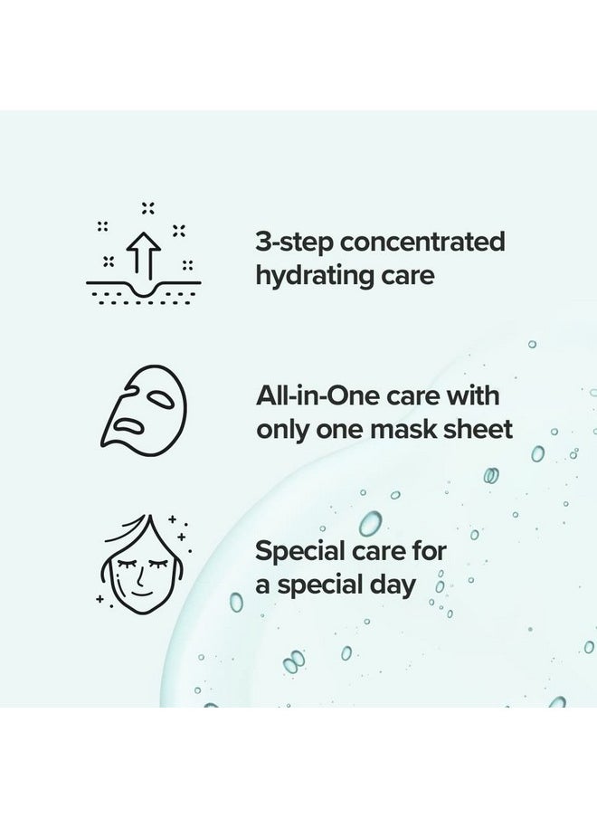 JMsolution JMsolution Marine Luminous Pearl Deep Moisture 3 Step Skin Care Face Mask - Korean Skincare - boosting Brightening Moisturizing-10 Sheets for Dry Skin  - Image 3