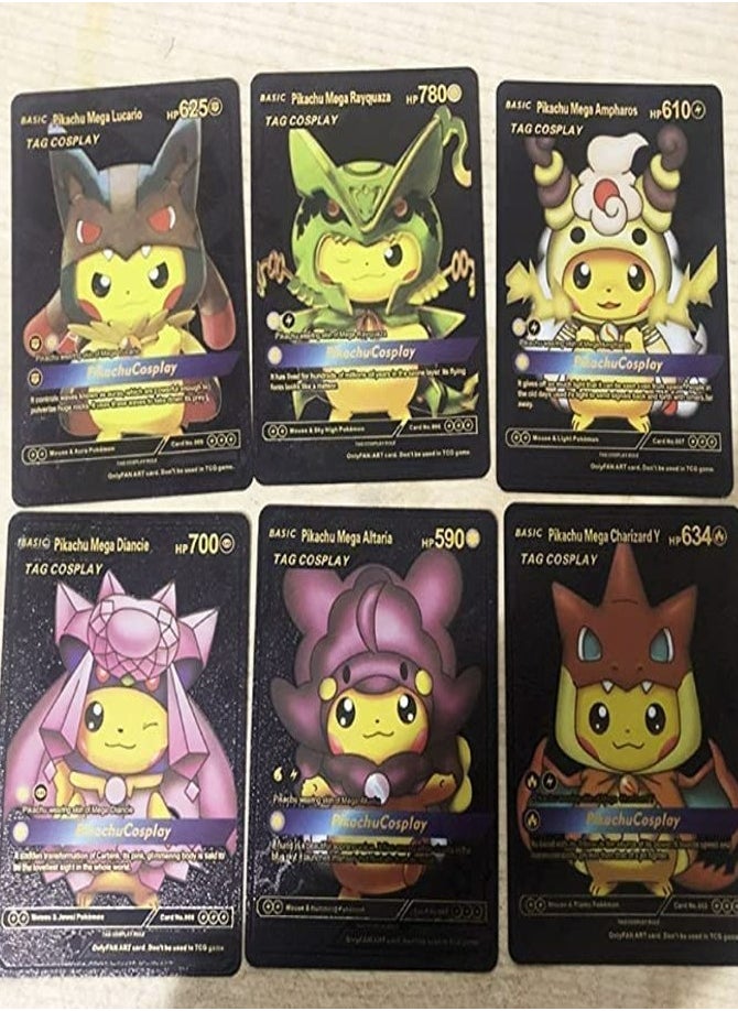 Pokemon - Black Pokemon Cards Set (55 pcs) - Including Vmax Rares V Series GX EX Rares Charizard Common Cards ( Random pic on cards box cover) - Image 1