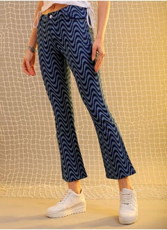 Freehand Women Bootcut Laser Print High-Rise Jeans  - Image 4