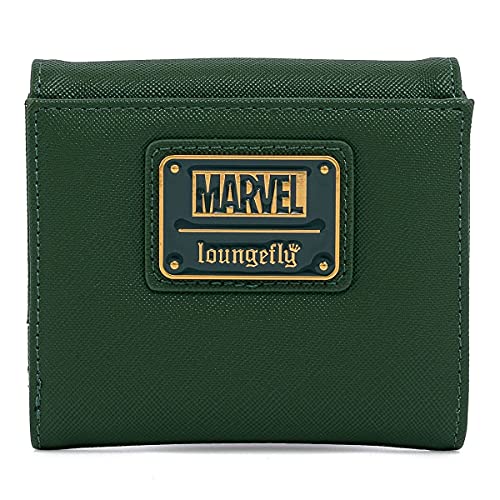 Loungefly Marvel Loki Hardware Wallet with Zip Coin Pouch - Image 3