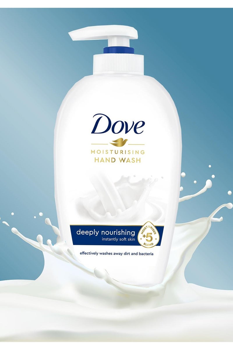 Dove Moisturising Hand Wash - Deeply Nourishing 3 x 250ml - Image 4